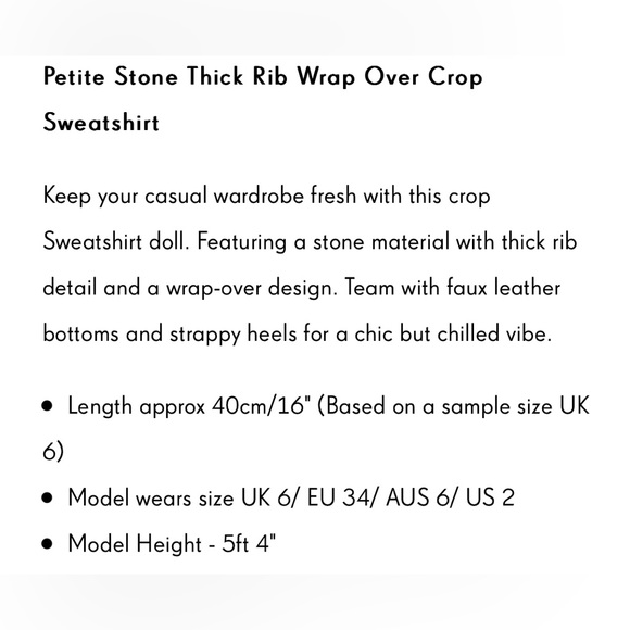 Peach Knit Sweater Cut Out Open Back Kimono Wrap Cropped Top Pretty Little Thing - Picture 9 of 10